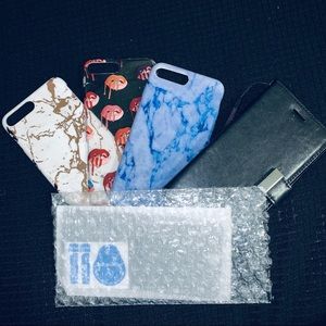 (KYLIE JENNER CASE) 4 iPhone 7+ cases + screen—